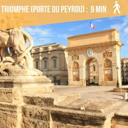 Youmi - Calme Avec Jacuzzi Et Clim A 5min De La Comedie, Tram A 200m Montpellier